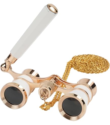 Amazon | ESCHENBACH オペラグラス フィガロ 倍率3倍 25口径 パール